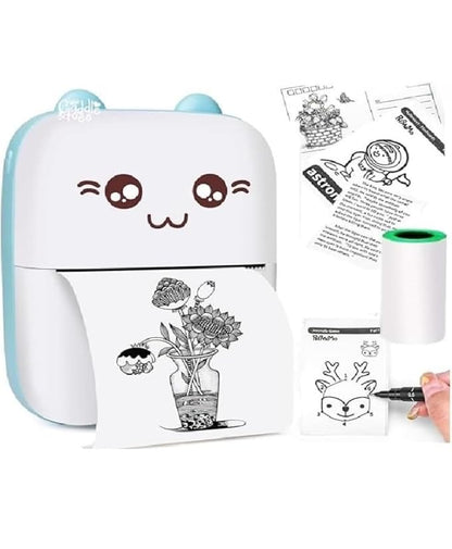 Mini Thermal Printer | Wireless Bluetooth Inkless Pocket Printer